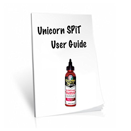 Unicorn SPiT Sparkling - Gel Stain & Glaze - Dolly Firebird 4.0 Fl Oz