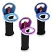 Hipiwe Wine Carrier Tote Bag Portable Wine bottle Tote Holders Insulated Neoprene Wine Cooler Bag Champagne/Water bottle/Beer/Drinks Carriers Bag Case for Travel, Picnic, Party (Set of 3)