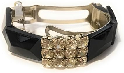 Black Ponytail Holder Barette Hair Jewelry Small
