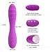 HoozGee Vibrator Sex Toys 7 Vibrating Mode Settings Stimulate Clitoris Vagina U A Point G-spot with 40℃ Constant Temperature Heating Function (Purple)