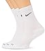 Nike 3 Pair Pack Dri-Fit Cushion Crew White/Flint Grey MD (Men's Shoe 6-8, Women's Shoe 6-10)