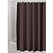 mDesign Extra Wide Heavy Duty Flat Weave Fabric Shower Curtain, Liner - Weighted Bottom Hem - for Shower and Bathtub - 72