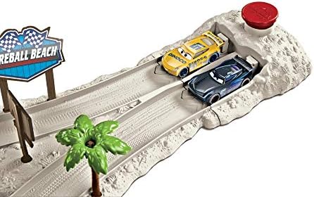 disney pixar cars fireball beach racers beach duel playset