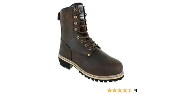 rugged blue pioneer ii logger boot