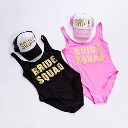 bride squad swimsuit amazon
