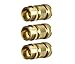 Gorilla Easy Connect Garden Hose Quick Connect Fittings ¾ Inch GHT Solid Brass Leak Proof to 200 PSI Heavy Duty
