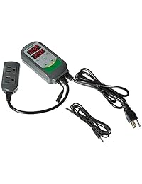 Inkbird 110 V 1100 W de la infusión Termostato driver de temperatura, calor Mat, 6.56 pies macho a hembra adaptador de termopar, 1