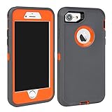MAXCURY iPhone 7 Defender Case, iPhone 8 Case, Heavy Duty Shockproof Series Case for iPhone 7/8 (4.7