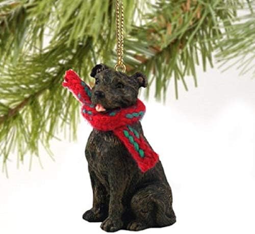 staffy dog ornaments