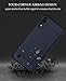 E-outfit Compatible with Galaxy A10 Case, with Tempered Glass Screen Protector, Slim Soft TPU Protective Rubber Bumper Case Cover for Samsung Galaxy A10 Phone (Blue)
