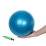 Small Exercise Ball, Mini Fitness Ball for Barre Pilates Balance Gym Yoga Balance Stability Bender Physica