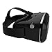 YSSHUI Headset with Control Cardboard Virtual Reality Mobile Phone 3D Movies Games with Resin Lens for 4.7-6.0 Inch Cellphone