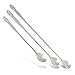 Vivree Cocktail Spoon Set, Stainless Steel Mixing Spoon Set, Ice Cream Spoon Set, Bar Tools