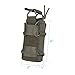EXCELLENT ELITE SPANKER Open Top M4 M14 M16 AR15 Mag Pouch and Single Pistol Mag Pouch Flashlight Holder Magazine (Ranger Green, Single Pouch)