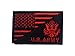 Compatible U.S Army Patch American Flag Tactical Patches Embroidery Morale Emblem Pack of 6