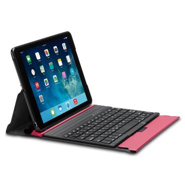 Kensington KeyFolio Exact with Removable Bluetooth Keyboard   for iPad Air (iPad 5), Pink (K97091US)