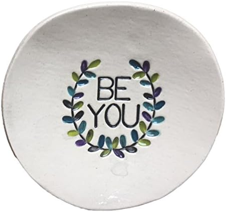 Cheryl Stevens Studio Pottery Trinket Dish Gift Handmade in the USA (Be You)