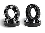 Toyota Wheel Spacers, YITAMOTOR 4pcs 1.25" 6x5.5/6x139.7 Wheel Spacers 6 Lug Wheel Adapters for Toyota 4Runner Tacoma Tundra FJ Cruiser Isuzu Lexus (12x1.5 Studs, 106mm Hub Bore)