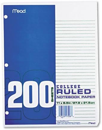 Mead Economical Filler Paper PAPER,FILR 200SH,WE (Pack of20)