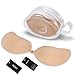 Untralite Backless Strapless Bra,Invisible Adhesive Cherioll Wedding Lingerie (Cup B, Nude)