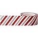 Little B 100188 Decorative Paper Tape, Candy Cane Stripes