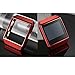 bayite Tup Case Compatible Fitbit Ionic, Rugged Protector Cover Protective Frame Shock Resistant Shell, Red