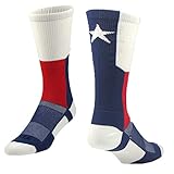 TCK Texas Flag Crew Socks