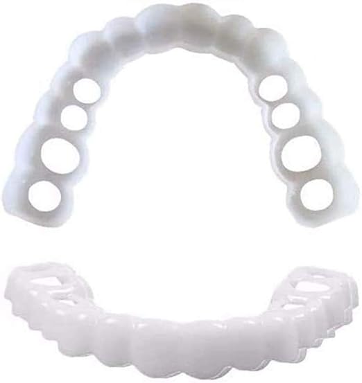 JRFWD Dental Cosmetics 1 par de chapas dentales para adultos