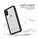 ORDTBY iPhone Xs/iPhone X Waterproof Case, Underwater Full Sealed Cover IP68 Certified for Waterproof Snowproof Shockproof and Dustproof with Built-in Screen Protector for iPhone X/Xs (Black, 5.8inch)
