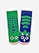 Lion and Zebra, T-Rex and Triceratops, Polar Bear and Penguin - Toddler Sock Set - Mighty Mates Mismatched Friends 3-Pack