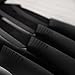 XYJ Kitchen Knife Cutlery Set Ceramic Knife 3, 4, 5, 6 Inch Paring Utility Slicing Chef Kitchen Knife with One Black Peeler Cooking Tool(5 PCS)