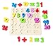 Babe Rock Wooden Number Puzzles for Toddlers 2-3 Years Old Boy Girl Learning Toys 23 Pieces