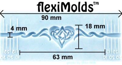 Fleximold Celtic Heart Ring Mold