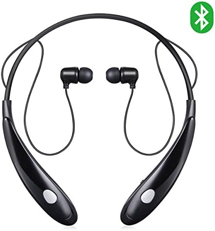 Redlink Bluetooth Neckband Headphones, Water-resistant Sport Earbuds CVC6.0 Noise Isolating In-Ear Stereo Headsets with Microphone