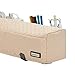 HOMEST Quilted Dust Cover with Back Pockets Compatible with Cricut Explore Air 2, Cricut Explore Air, Beige (Patent Design)