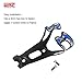 Arltb Aluminum Alloy Bike Water Bottle Holder Cage 4 Colors Ultralight 40g Bicycle Cycling Kettle Holder Cage Bracket Accessories for Mountain Bike - 2 Mounting Screws Included