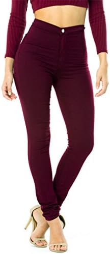 SKINNY JESNS Woman Denim Pencil Pants Stretch Jeans High Waist Pants Women High Waist Jeans