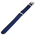 CIVO Watch Bands NATO Premium Ballistic Nylon Watch Strap Stainless Steel Buckle (Navy Blue, 22mm)