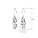 Silver Celtic Knot Dangle Earrings Sterling Silver Polished Good Luck Irish Celtic Knot Vintage Dangle Earrings Jewelry for Women,Girls Dangles