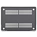 Mosiso Hard Case for Newest Macbook Pro 13 Inch with/without Touch Bar, Deep Gray
