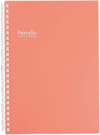 Amazon リヒトラブ ツイストノート パステロ Pastello パステルカラー A5 レッド N 1958 3 まとめ買い10冊セット ノート 文房具 オフィス用品