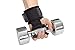 Weight Lifting Rod Hooks Heavy Duty Wrist Wraps Power Weight Lifting Training Gym Grips Straps Set of 2