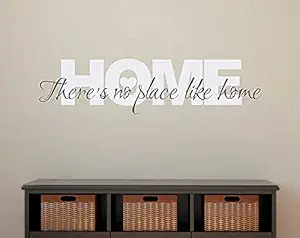 Wall Stickers Vinyl Mural Home Wall Decal There's No Place Like Home Decal for House Room Decoration Kid Best Gift
