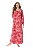 Only Necessities Women's Plus Size Knit Night Gown