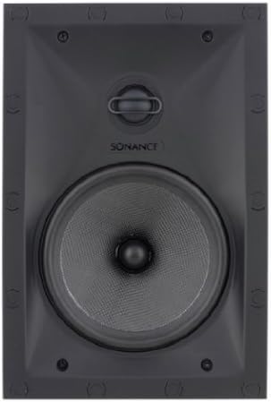 Sonance Black Visual Performance Series In-Wall Square Speakers