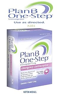Livro PLÀÑ ß : PlanB One-Step REDUZ AS CHANCES de GRAVIDEZ INDESEJADA após o SEXO NÃO PROTEGIDO (se um controle de natalidade regular falhar ou depois do sexo sem controle de natalidade).