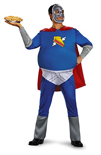 Disguise The Simpsons Homer Pie-Man Mens Adult Costume, Multi, X-Large/42-46