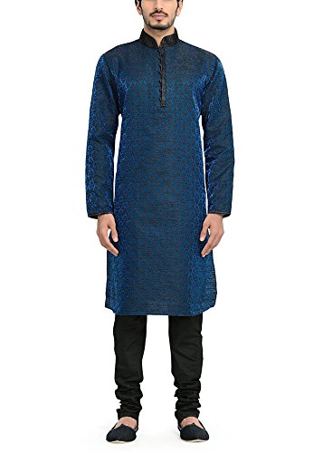 manyavar men's silk kurta pyjama