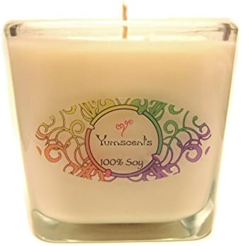 Yumscents Peppermint Eucalyptus Soy Candle, 20-Ounce
