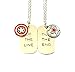 Superheroes Brand Captain America and Winter Soldier Marvel Comics 2PK BF Necklace Pendant w/Gift Box Movies Cartoons Superhero by